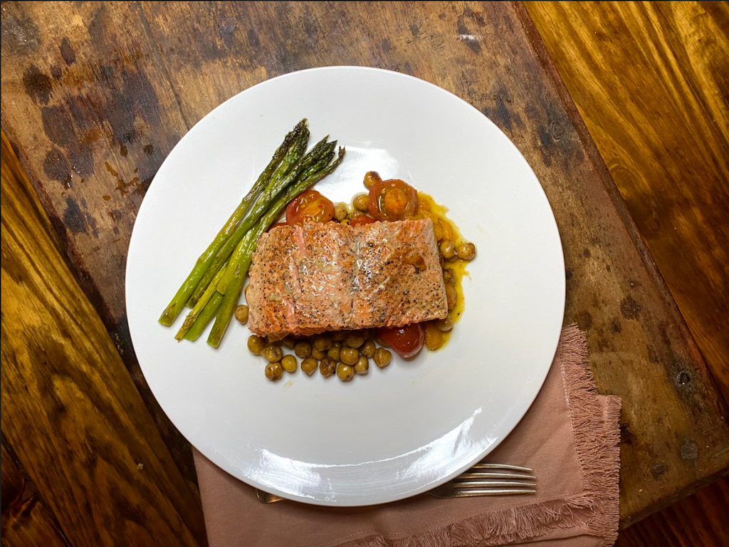 Easy and Healthy Sockeye Salmon Dinner