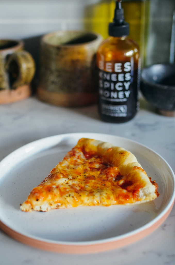 Homemade Pizza in a Cast Iron Skillet